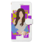 MSHRのThe Girl Book-Style Smartphone Case