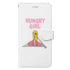 hungry girlのハングリーガール　 Book-Style Smartphone Case