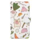 こむぎ（muimugi）のとんじるごっこ Book-Style Smartphone Case