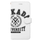 グラフィンのバカダ大学 BAKADA UNIVERSITY Book-Style Smartphone Case