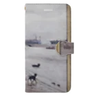 釜萢堂《かまやちどう》美術販売の「Les berges de la Seine」 Béraud, Jean／Paris Musées Book-Style Smartphone Case