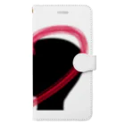 Lily bird（リリーバード）のSilhouette of kiss with heart♥② Book-Style Smartphone Case