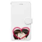 Lily bird（リリーバード）のKiss with heart♥ Book-Style Smartphone Case