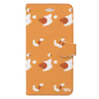 GOLDFISH WORKSのうねねこ　手帳型スマホケース Book-Style Smartphone Case