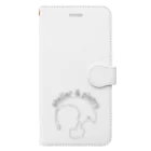 あとぺと🗣🐈atopetoのoshima white Book-Style Smartphone Case
