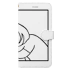 ヤマグチナナコ Yamaguchi Nanakoのsleeping on the table Book-Style Smartphone Case