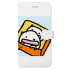 ダイナマイト87ねこ大商会の箱から飛び出すねこたちです Book-Style Smartphone Case