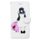 🥀闇夢🥀の闇カワ少女‪°ʚ✞ɞ°‬全身 Book-Style Smartphone Case