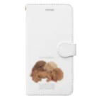 chourire toujoursの🐩puppy toypoodle Book-Style Smartphone Case