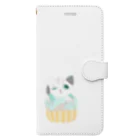 ゑとのぐろねこちゃん 手帳型ケース Book-Style Smartphone Case