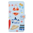 orange_honeyの海水浴1-4 Book-Style Smartphone Case