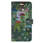 YUMIKITAGISHIのきのこのせかい Book-Style Smartphone Case