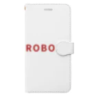 ねこぜや のROBOBO アオボウシインコ Book-Style Smartphone Case