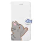 かわいいもののおみせ　いそぎんちゃくのお魚にゃー　鯖トラ Book-Style Smartphone Case