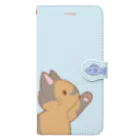 かわいいもののおみせ　いそぎんちゃくのお魚にゃー　錆 Book-Style Smartphone Case