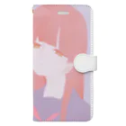 ぽむの女子学生 Book-Style Smartphone Case