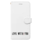 ❤Loveちゃんshop❤のLive with you Book-Style Smartphone Case