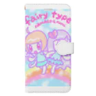 ナマコラブ💜👼🏻🦄🌈✨のfairy type NAMACOLOVE 手帳型スマホケース