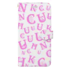 uchukunのUCHU FONTGRAM Book-Style Smartphone Case