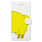 権田原商会の羊　黄－２ Book-Style Smartphone Case