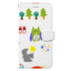 pocaのお絵描きの北欧チック彼たち Book-Style Smartphone Case