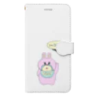 【Yuwiiの店】ゆぅぅぃーのうさBABY Book-Style Smartphone Case