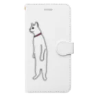 Soragasukiの立ち上がった猫 Book-Style Smartphone Case