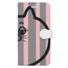 たかきゅーしょっぷのぴんくぐれーちゃん Book-Style Smartphone Case