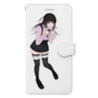 明日やりますのゆめかわ女子 Book-Style Smartphone Case