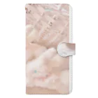 yoppiのCotton candy rabbit Book-Style Smartphone Case