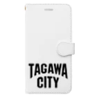 jimotyの田川　TAGAWA　タガワシティ　都市名 Book-Style Smartphone Case