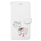 TB_ﾃﾗﾊﾞｲﾄの歌うトキ Book-Style Smartphone Case