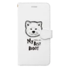 MIWA姐のマイベストバディ秋田犬 Book-Style Smartphone Case
