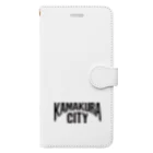 jimotyの鎌倉　KAMAKURA　カマクラシティ Book-Style Smartphone Case