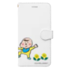 NPO法人子育て応援隊 ココネットあおもり　応援グッズのベビちゃん Book-Style Smartphone Case