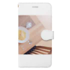 rrbSANの楽しい昼食 Book-Style Smartphone Case