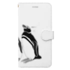 minatoriの仲良しペンギン Book-Style Smartphone Case