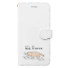 なとり犬の妖怪床なめなめ Book-Style Smartphone Case