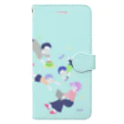 SHUNBUNのなかよしFAMILY Book-Style Smartphone Case