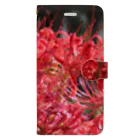 K-ioriの季節の花　彼岸花 Book-Style Smartphone Case