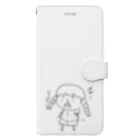 恋するてんとうむしのぱぱ～、ハナでたー。 Book-Style Smartphone Case