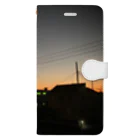 caz_sayouの夕焼け Book-Style Smartphone Case