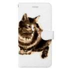 iyori-oのねこ1 Book-Style Smartphone Case