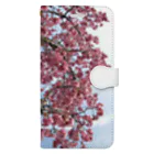 Barika7519の鹿児島　桜（さくら） Book-Style Smartphone Case