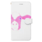 NIKORASU GOの「ユメカワなウシ」（Tシャツ・パーカー・グッズ・ETC） Book-Style Smartphone Case