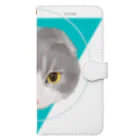 Kuwazuru’s ShopのLove cats-スコティッシュフォールド- Book-Style Smartphone Case