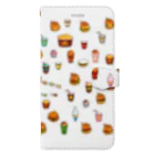 どっと屋のFast food menu Book-Style Smartphone Case