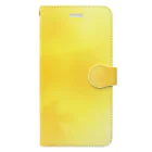 水彩 Ao_watercolorのAutumn Yellow　水彩 Book-Style Smartphone Case