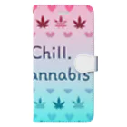 Chill_CannabisのChill.Cannabis Book-Style Smartphone Case