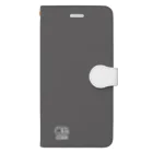 斜め上支店の和色コレクションVer-2：鈍色（にびいろ） Book-Style Smartphone Case
